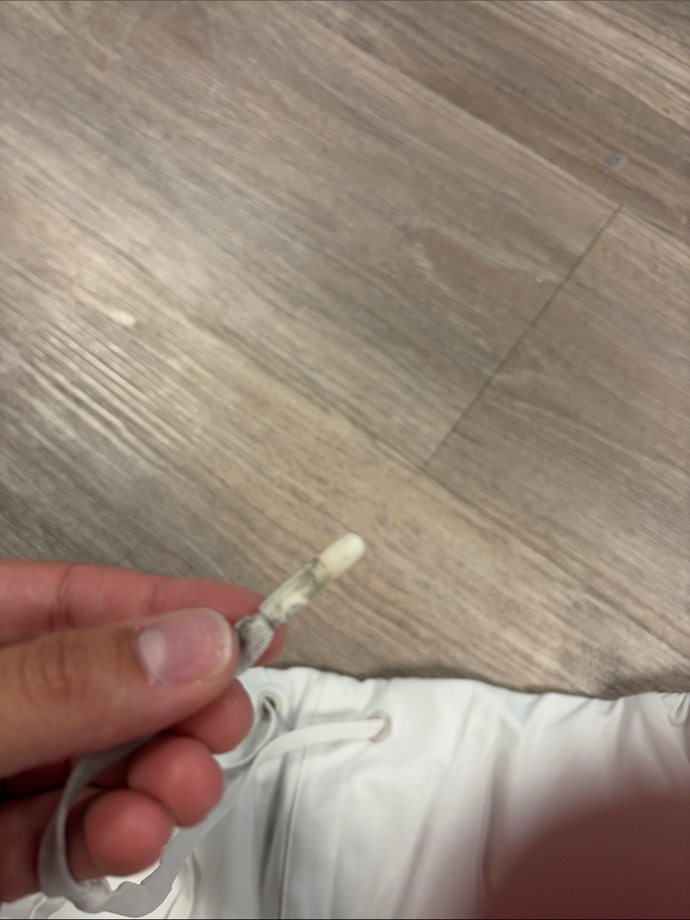 lululemon athletica Cream Women's Athletic Drawstring Shorts - Picture 4 of 4